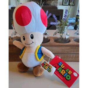 Good Stuff 2021 Nintendo 16" Jumbo Super Mario Toad Plush Toy
